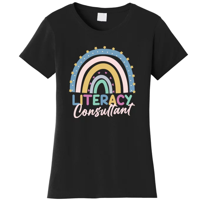 Literacy Consultant Literacy Teacher Women's T-Shirt