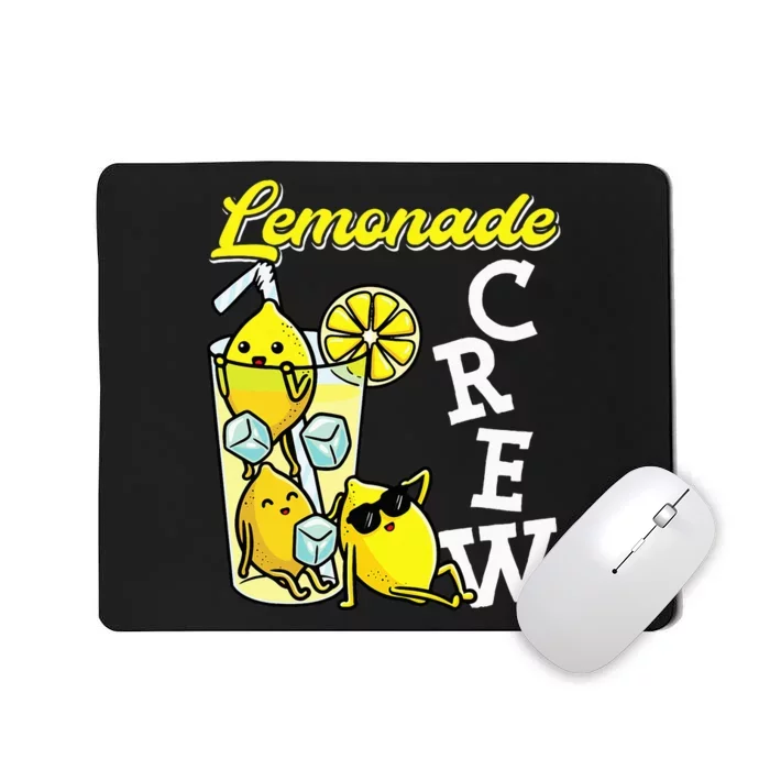 Lemonade Crew Lemonade Squad Lemon Lover Mousepad