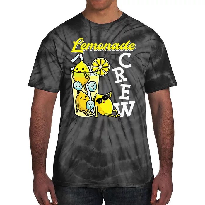 Lemonade Crew Lemonade Squad Lemon Lover Tie-Dye T-Shirt