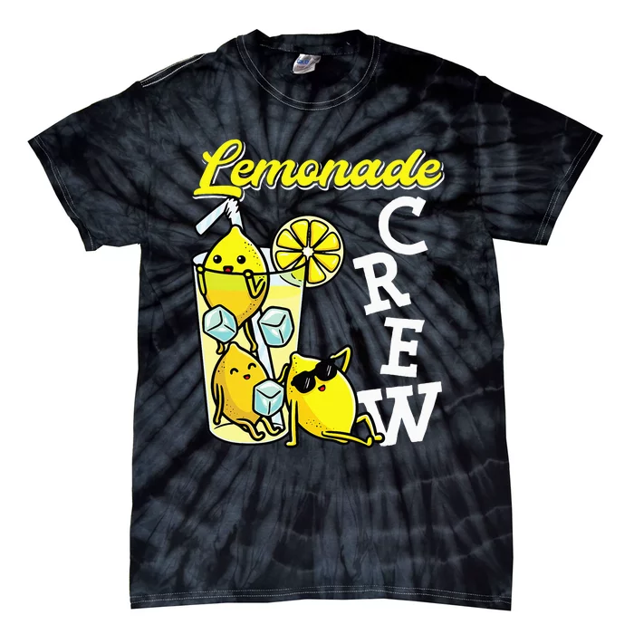 Lemonade Crew Lemonade Squad Lemon Lover Tie-Dye T-Shirt