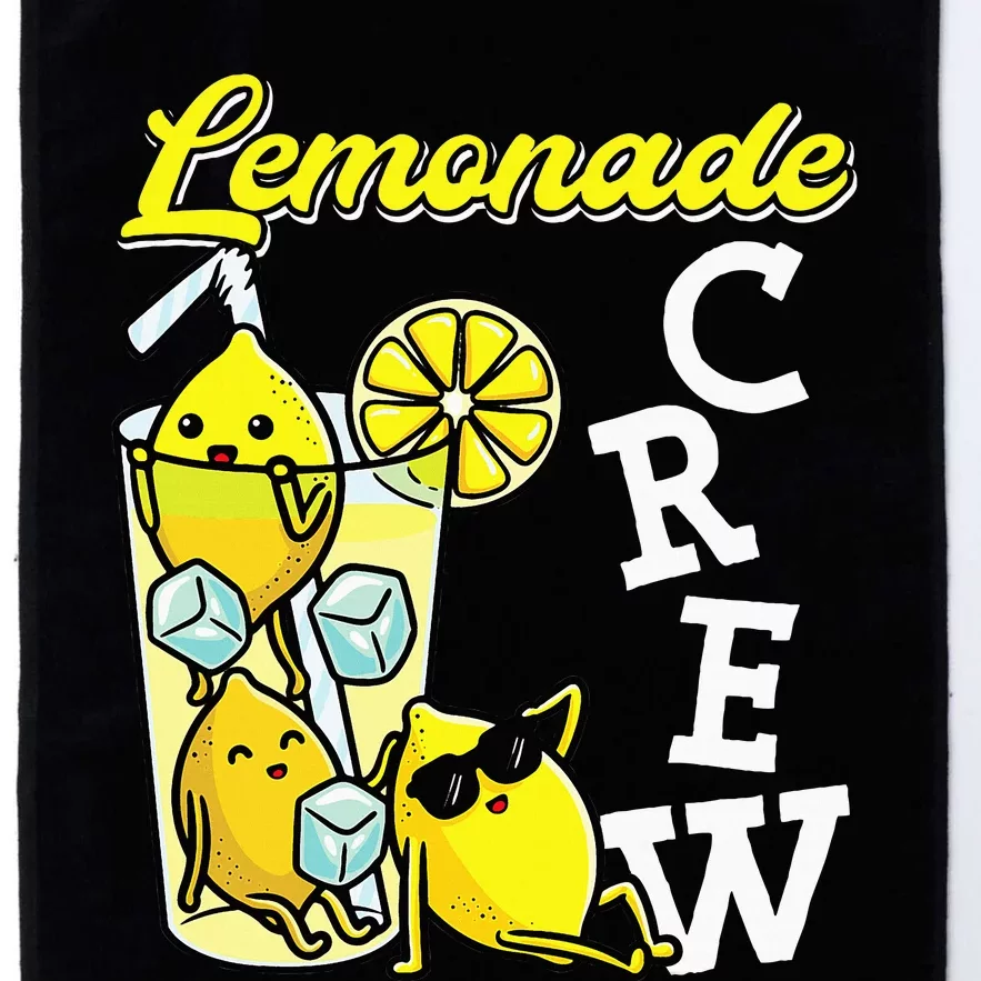 Lemonade Crew Lemonade Squad Lemon Lover Platinum Collection Golf Towel