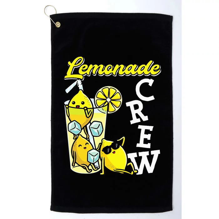 Lemonade Crew Lemonade Squad Lemon Lover Platinum Collection Golf Towel