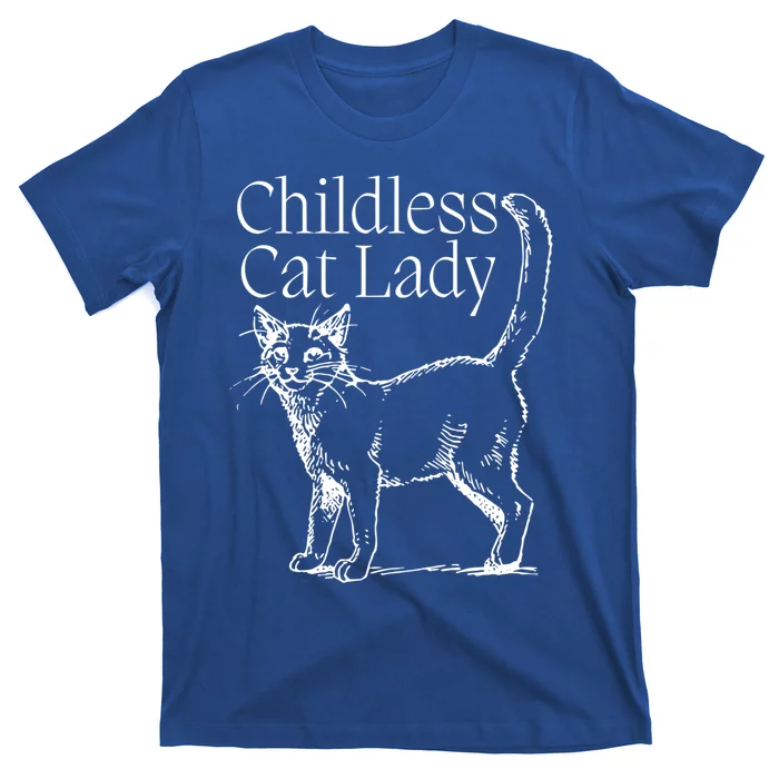 Less Cat Lady Kamala 2024 Gift T-Shirt