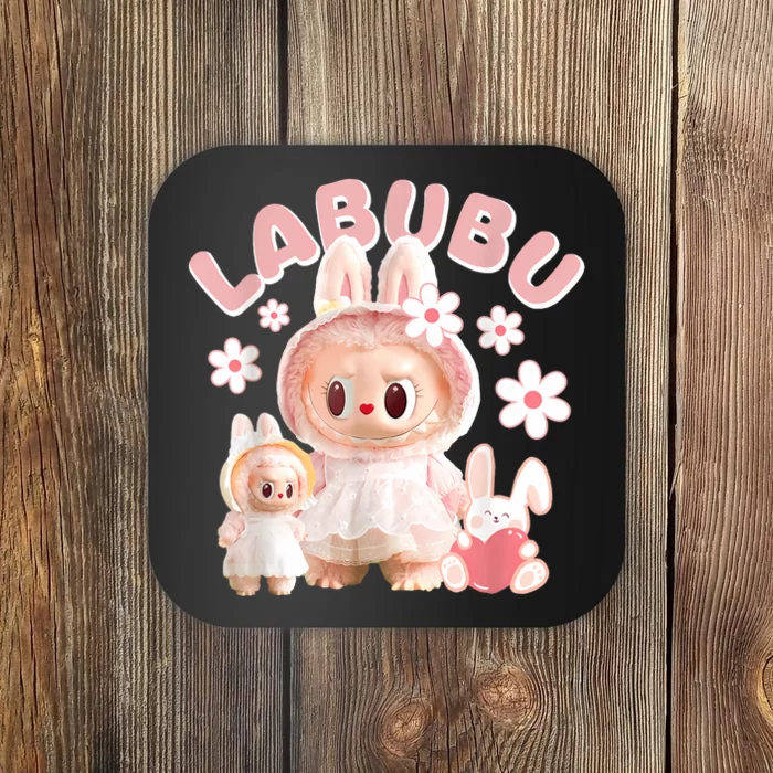 Labubu Cute Labubu The Monsters Meme Coaster