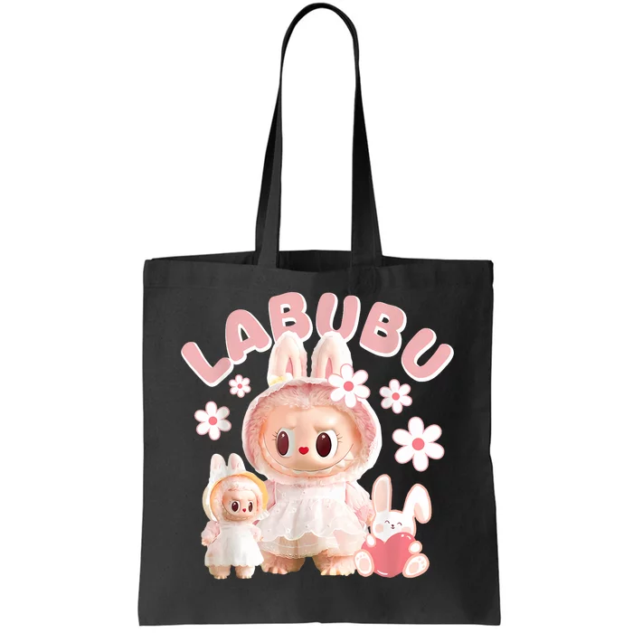 Labubu Cute Labubu The Monsters Meme Tote Bag