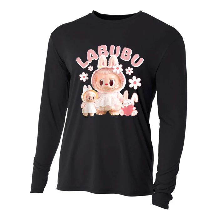 Labubu Cute Labubu The Monsters Meme Cooling Performance Long Sleeve Crew