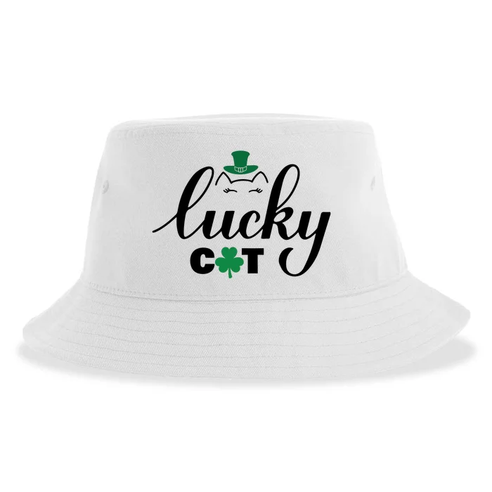 Lucky Cat Sustainable Bucket Hat