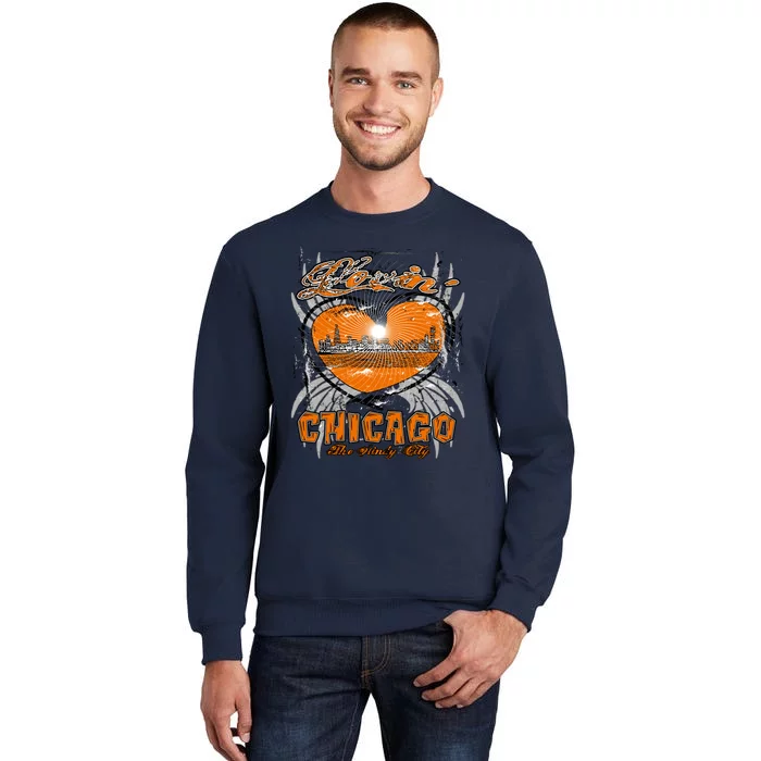 Loving Chicago Tall Sweatshirt