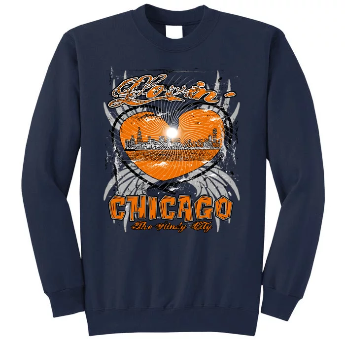 Loving Chicago Tall Sweatshirt