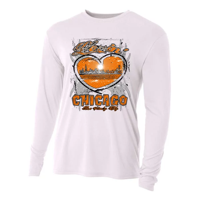 Loving Chicago Cooling Performance Long Sleeve Crew