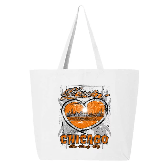 Loving Chicago 25L Jumbo Tote