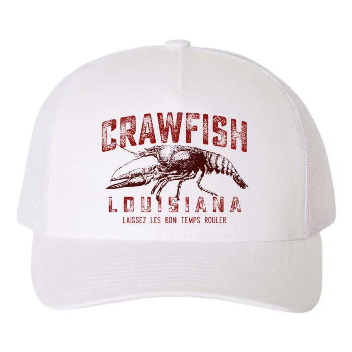 Louisiana Crawfish Laissez Les Bon Temps Rouler Yupoong Adult 5-Panel Trucker Hat