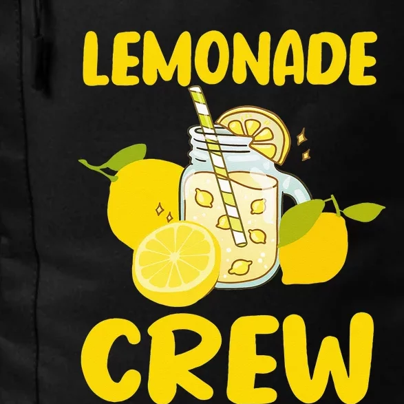 Lemonade Crew Lemon Slices Juice Summer Citrus Summer Drink Daily Commute Backpack