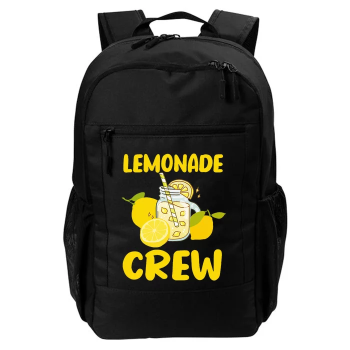 Lemonade Crew Lemon Slices Juice Summer Citrus Summer Drink Daily Commute Backpack