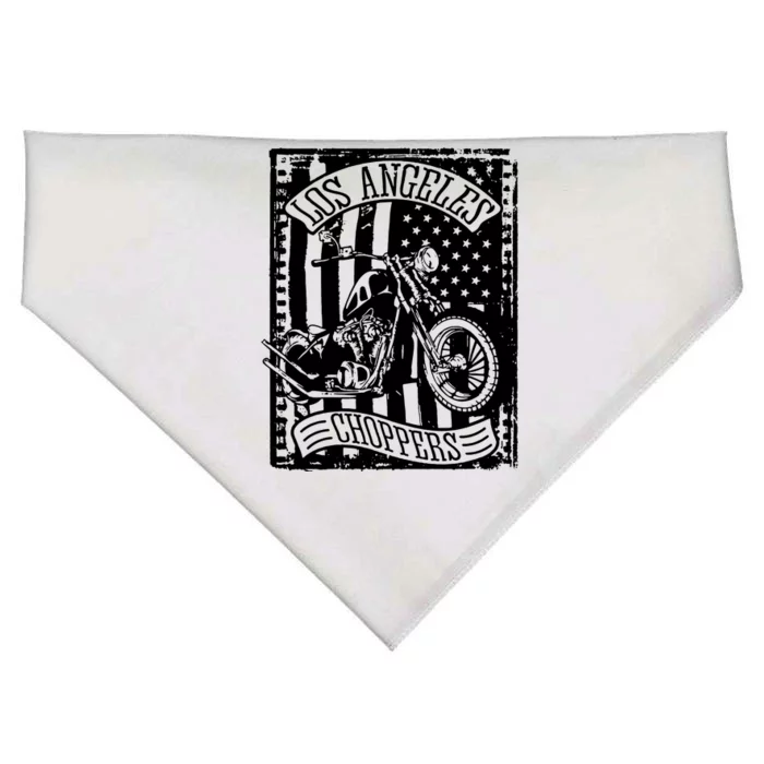 La Choppers Motorcycle Motorbike Biker USA-Made Doggie Bandana