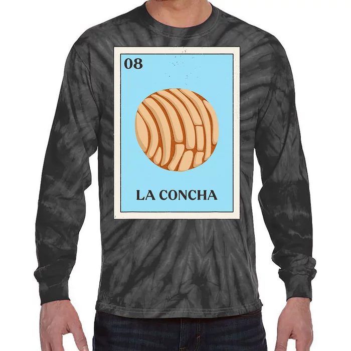 La Concha Mexican Bingo Version Tie-Dye Long Sleeve Shirt