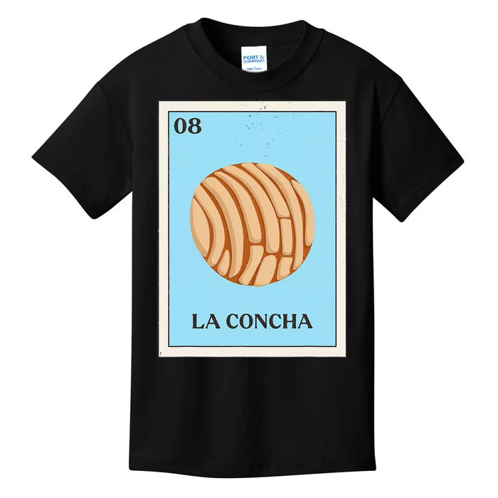 La Concha Mexican Bingo Version Kids T-Shirt