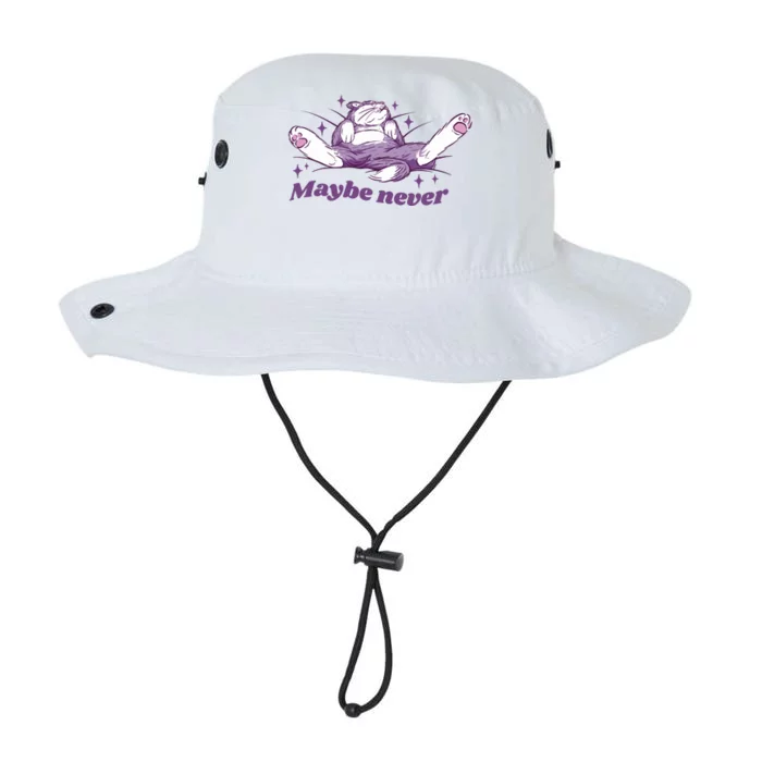 Lazy Cat Maybe Never Funny Legacy Cool Fit Booney Bucket Hat