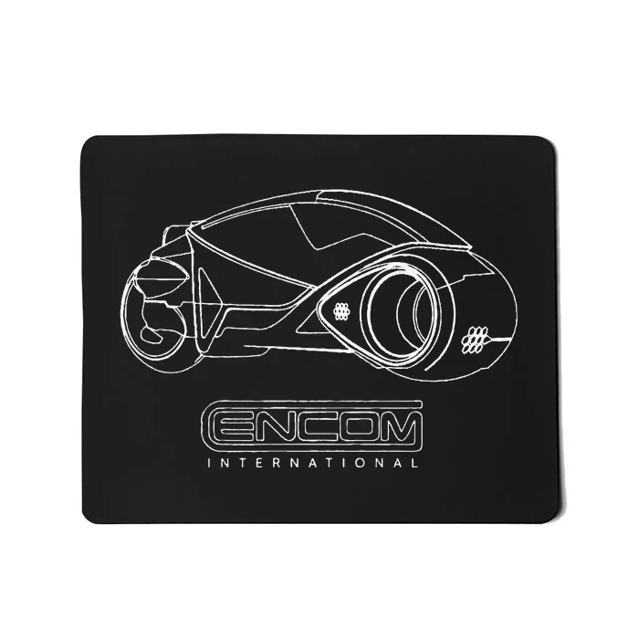 LIGHT CYCLE motorbike ENCOM Flynn SCI FI grid game 80s retro Mousepad