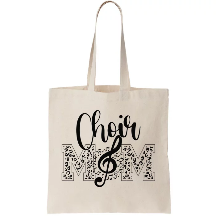 Leopard Choir Mom Choir Mama Choir Mom Gift Tote Bag