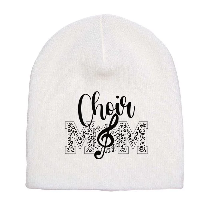 Leopard Choir Mom Choir Mama Choir Mom Gift Short Acrylic Beanie