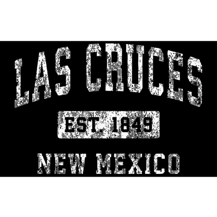 Las Cruces New Mexico Nm Vintage Established Sports Bumper Sticker