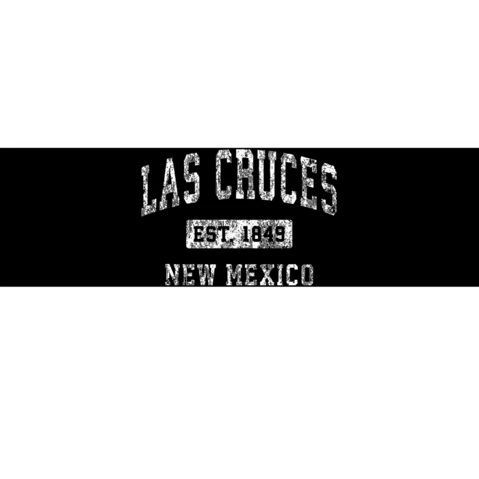 Las Cruces New Mexico Nm Vintage Established Sports Bumper Sticker