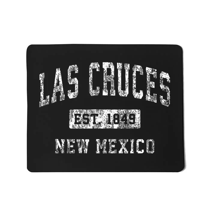 Las Cruces New Mexico Nm Vintage Established Sports Mousepad