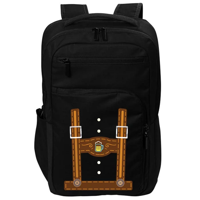 Lederhosen Costume Oktoberfest Gifts German Beer Fest Impact Tech Backpack