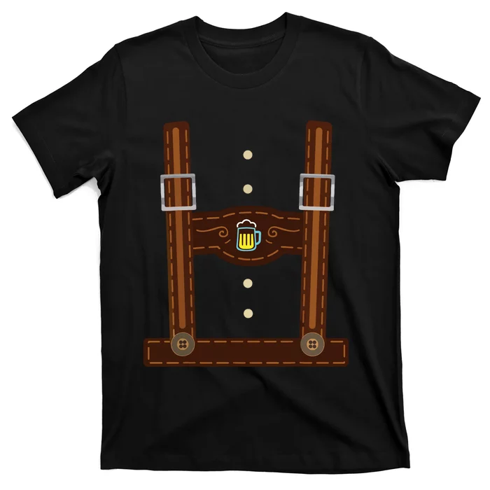 Lederhosen Costume Oktoberfest Gifts German Beer Fest T-Shirt