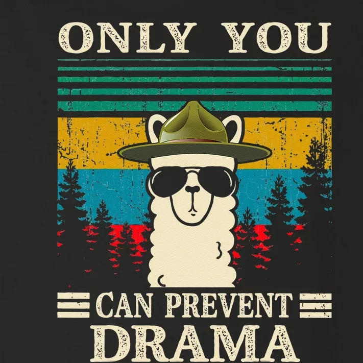 Llama Camping Only You Can Prevent Drama Gifts Men Women Toddler Long Sleeve Shirt