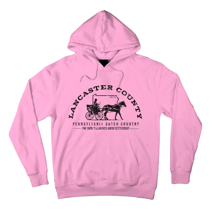 Lancaster County Pennsylvania Amish Settlement Est 1760 Hoodie