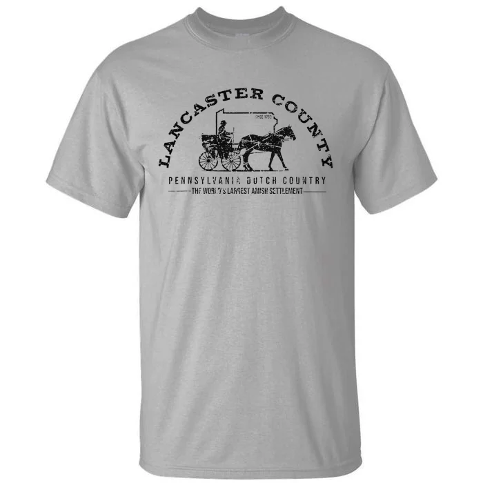 Lancaster County Pennsylvania Amish Settlement Est 1760 Tall T-Shirt