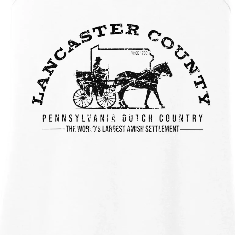 Lancaster County Pennsylvania Amish Settlement Est 1760 Ladies Essential Tank