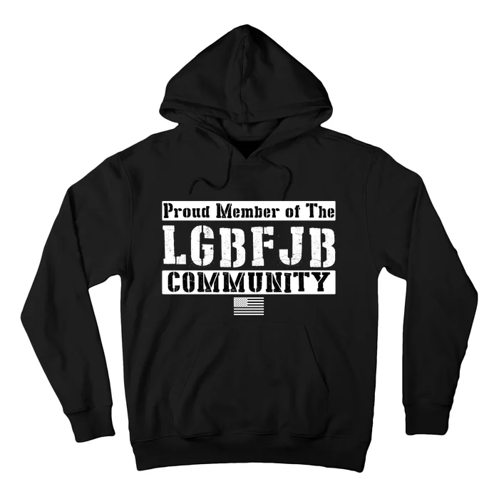 LGBFJB Community Proud Member USA Army Flag Hoodie