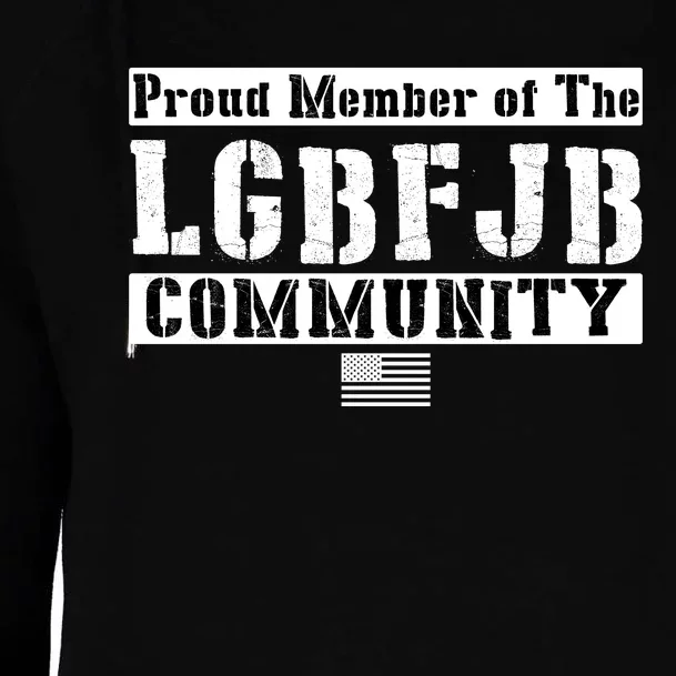 LGBFJB Community Proud Member USA Army Flag Womens Funnel Neck Pullover Hood