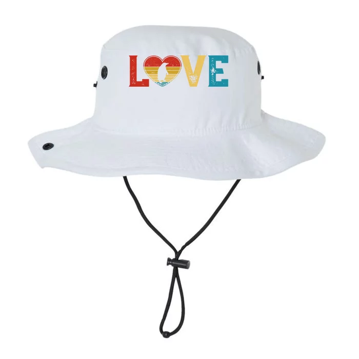 Love Cute Penguin Lover Animals Heart Valentine's Day Meaningful Gift Legacy Cool Fit Booney Bucket Hat