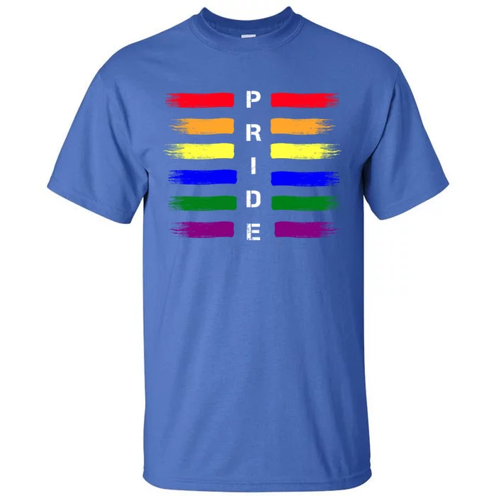 Lgbtq Colorful Paint Pride Be You Brush Inspire World Meaningful Gift Tall T-Shirt