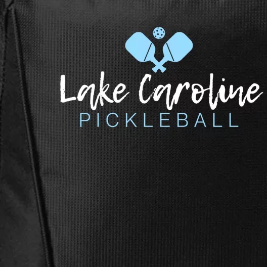 Lake Caroline Pickleball Meaningful Gift City Backpack