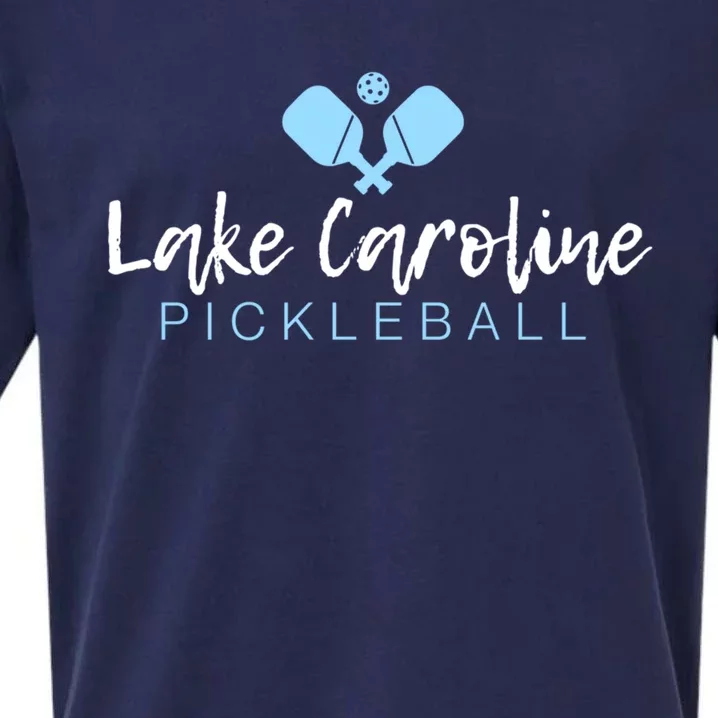 Lake Caroline Pickleball Meaningful Gift Sueded Cloud Jersey T-Shirt