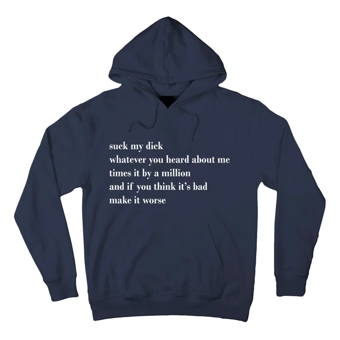 Leah Confessional Quote Hoodie