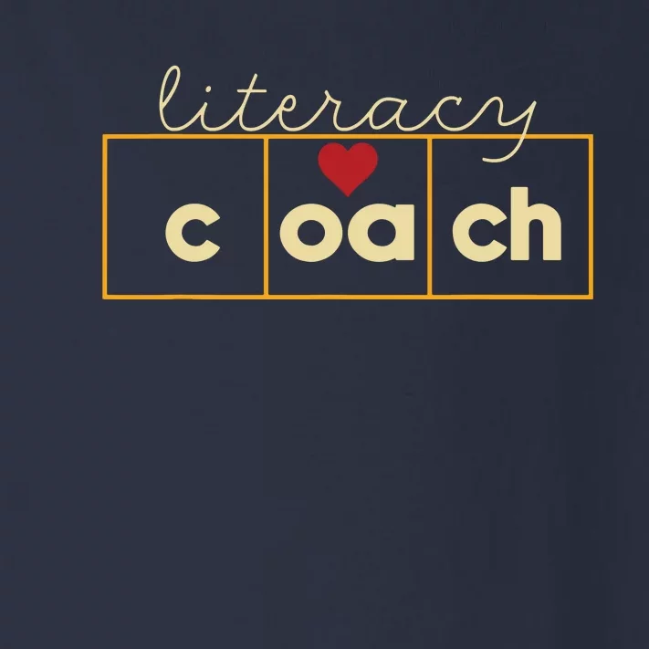 Literacy Coach Reading Teacher Science Of Reading Specialist Toddler Long Sleeve Shirt