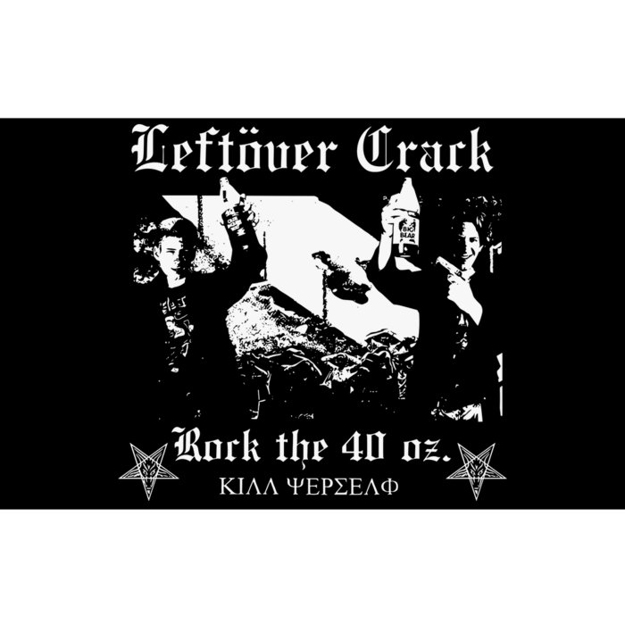 Leftover Crack Rock The 40 Oz Bumper Sticker