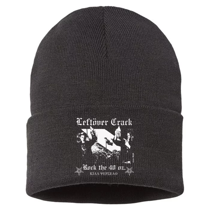 Leftover Crack Rock The 40 Oz Sustainable Knit Beanie