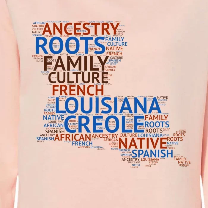 Louisiana Creole Roots Womens California Wash Sweatshirt