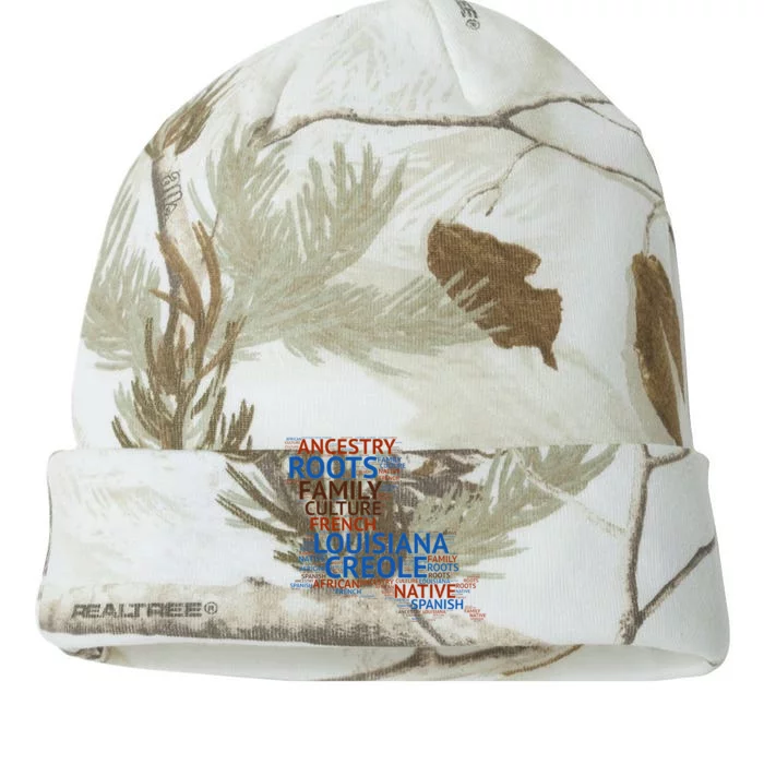 Louisiana Creole Roots Kati - 12in Camo Beanie