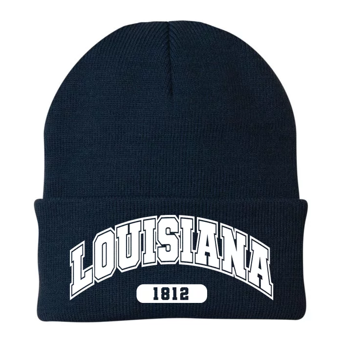 Louisiana Collegiate Style 1812 Knit Cap Winter Beanie