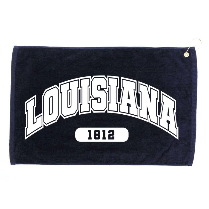 Louisiana Collegiate Style 1812 Grommeted Golf Towel