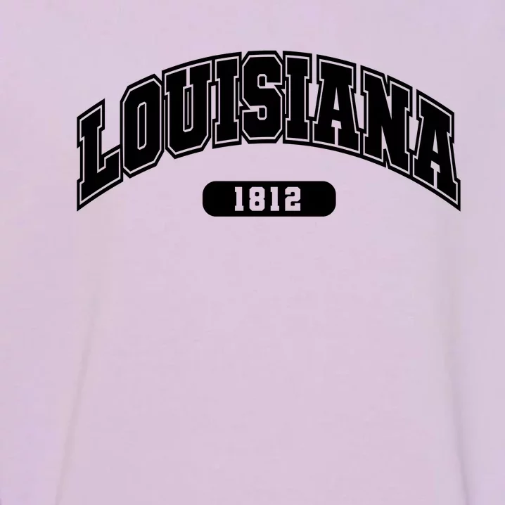 Louisiana Collegiate Style 1812 Garment-Dyed Sweatshirt