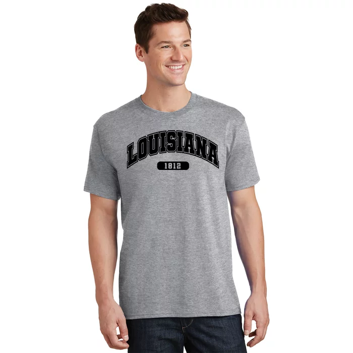 Louisiana Collegiate Style 1812 T-Shirt